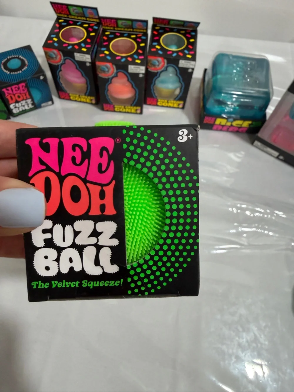 NeeDoh Sensory Toy Squishy Stress Reliever Lot of 9 Individual Items New Viral !